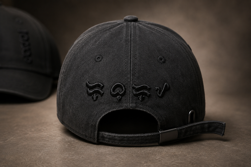 The SHIELD Cap in Washed Charcoal