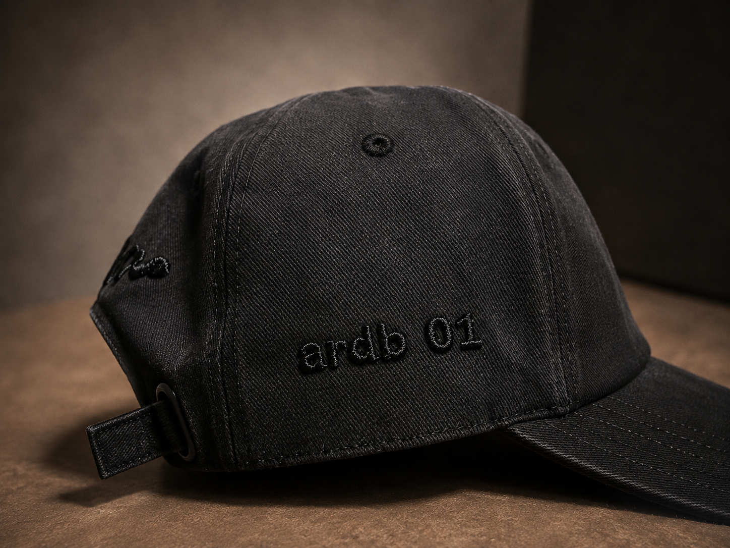 The SHIELD Cap in Washed Charcoal